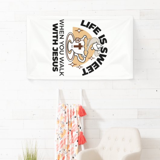 Life Is Sweet with Jesus beroemd gemaakt door Chri Spandoek (Insitu)