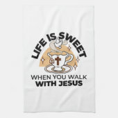 Life Is Sweet with Jesus beroemd gemaakt door Chri Theedoek (Verticaal)