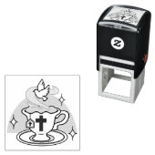 Life Is Sweet with Jesus beroemd gemaakt door Chri Zelfinktende Stempel (In situ)