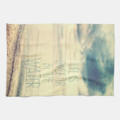 Life is Sweeter Beach Scene Theedoek (Horizontaal)