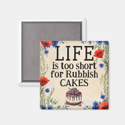 LIFE Is Te Kort Magneet (Voorkant / Achterkant)