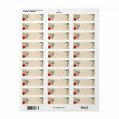 LIFE Is Te Kort Retouradreslabel Etiket (Full Sheet)