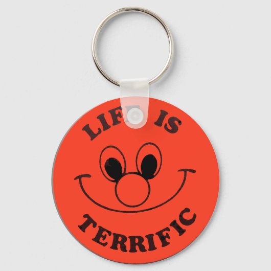 Life Is TERRIFIC Keychain (Voorkant)