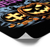 Life Is Terrifying Without Jesus Christian Hallowe Poster (Hoek)