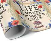 LIFE Is Too Short Inpakpapier (Rol Hoek)