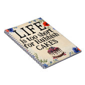 LIFE Is Too Short Notitieboek (Rechterzijde)