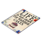 LIFE Is Too Short Notitieboek (Linkerzijde)