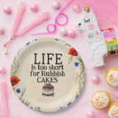 LIFE Is Too Short Papieren Bord (Feest)