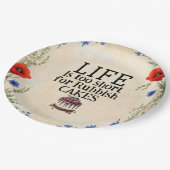 LIFE Is Too Short Papieren Bord (Gekanteld)