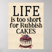 LIFE Is Too Short Poster (Voorkant)