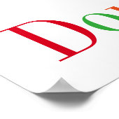 Life is Too Short to Deny Doughnuts Poster (Hoek)