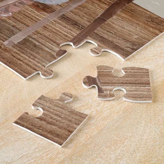 Life Is With A Scottish Terrier Jigsaw Puzzle Legpuzzel (Zijkant)