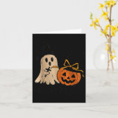 Life Is Y Without Jesus Christian Halloween  Kaart (Gele Bloem)