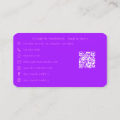 Life Isn't Perfect But Your Nails Can Be Visitekaartje (Achterkant)