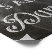 Life isn't waiting for the storm to pass poster (Hoek)