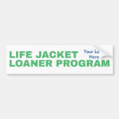 Life Jacket Loaner Sticker (Voorkant)
