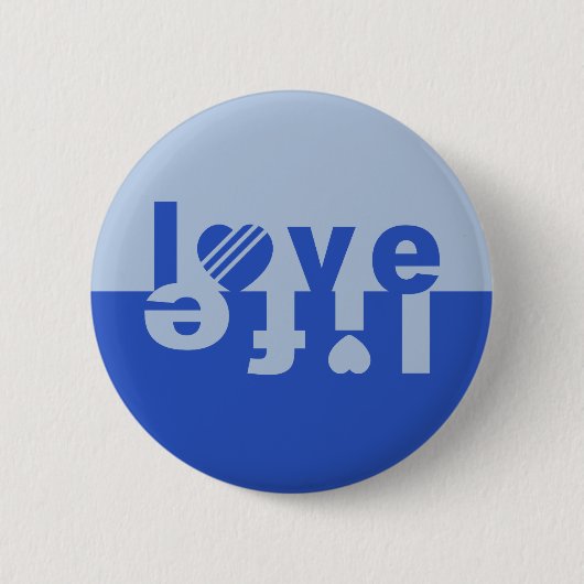 LIFE-knoppen LOPEN Ronde Button 5,7 Cm (Voorkant)