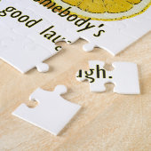 Life Lemons Dark Humor Funny Yellow Fruit Legpuzzel (Zijkant)