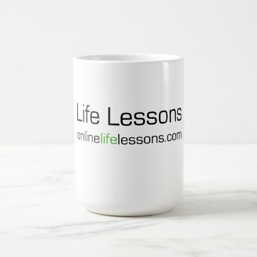 Life Lessons Coffee-Mok Koffiemok (Center)