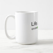 Life Lessons Coffee-Mok Koffiemok (Links)