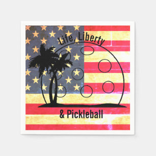 Life Liberty & Pickleball USA Servet