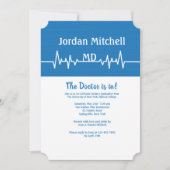 Life Line Medical Afstuderen Uitnodiging (Voorkant)