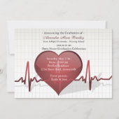 Life Line Medical Afstuderen Uitnodiging (Voorkant)