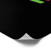 Life Live Technicolor Poster (Hoek)