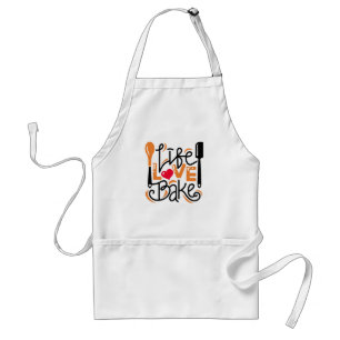 Life Love Bake Standaard Schort