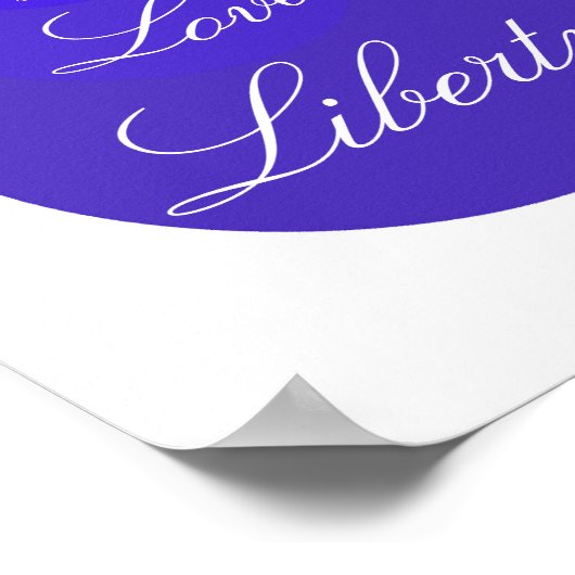 Life Love Liberty Poster (Hoek)