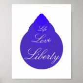 Life Love Liberty Poster (Voorkant)