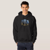 Life Made for a Cool Adventure - Llama Quote Hoodie (Voorkant volledig)
