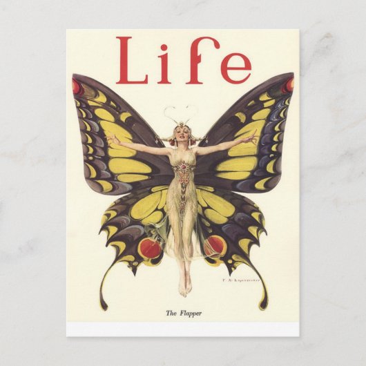 Life Magazine Briefkaart (Voorkant)