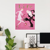 Life Magazine Hoesje Flapper 1926 Poster (Thuiskantoor)