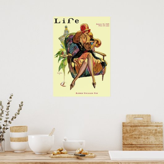 LIFE MAGAZINE POSTER (Keuken)