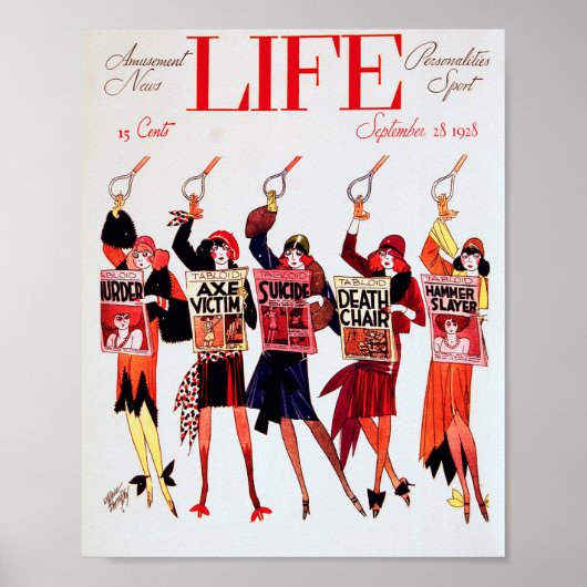 LIFE MAGAZINE POSTER (Voorkant)