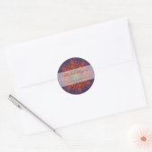 Life Mandala Ronde Sticker (Envelop)