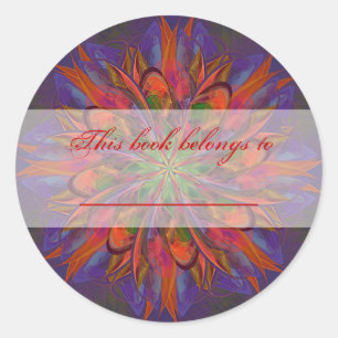 Life Mandala Ronde Sticker