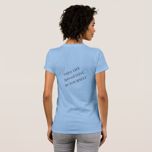 Life Mantra T-shirt (Achterkant volledig)