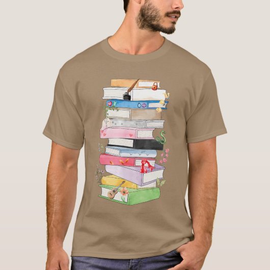 Life of A Reader Funny Book Lovers Book Nerds Book T-shirt (Voorkant)