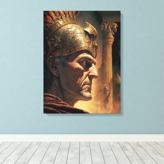 Life of Nicias and Crassus Canvas Afdruk (Insitu (Houten vloer))