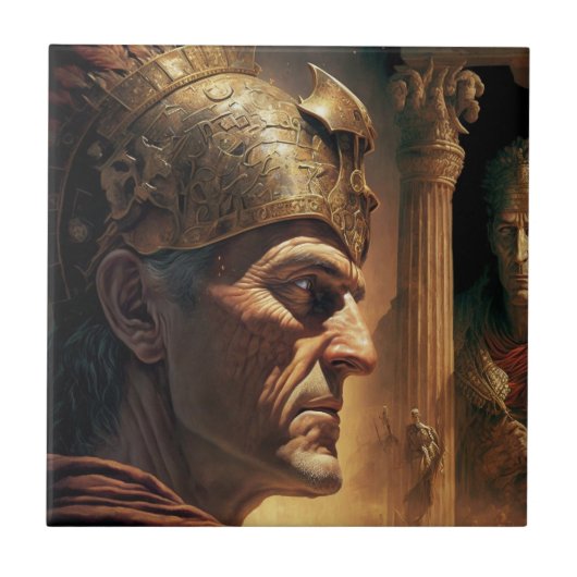 Life of Nicias and Crassus Tegeltje (Voorkant)