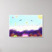 Life on Another Planet Canvas Afdruk (Voorkant)