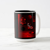 Life on Mars Mug Tweekleurige Koffiemok (Voorkant rechts)