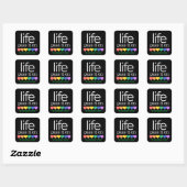 Life Organ Donor Awareness Stickers (Vel)