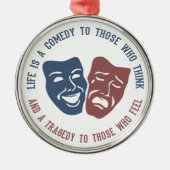 LIFE-ornament Metalen Ornament (Voorkant)