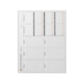 LIFE PAGINA Planner by between Carpools Notitieblok (Linkerzijde)