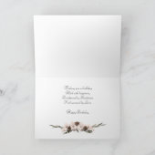 Life Partner Verjaardagskaart met magnolia Kaart (Binnen)