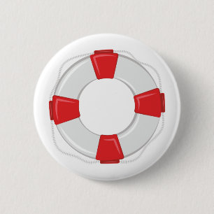 Life Preserver Ronde Button 5,7 Cm