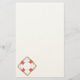 Life Preserver Stationery Briefpapier